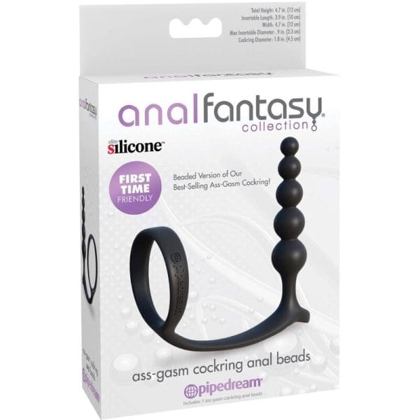 ANAL FANTASY ELITE COLLECTION - ANAL BALLS ASS-GASM COCKRING 5
